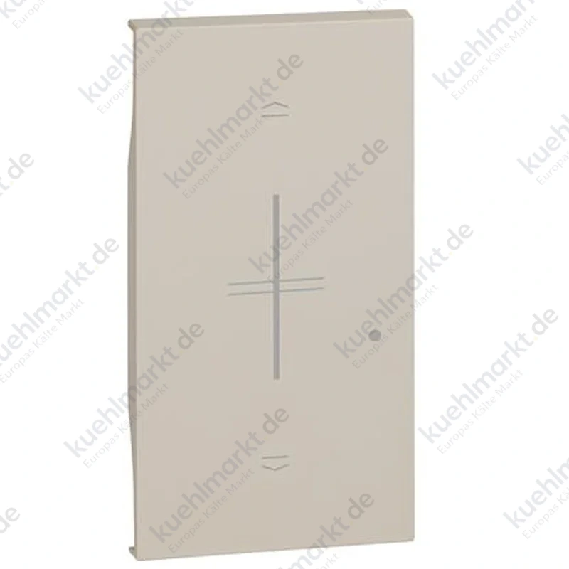 Bticino Cover Living Now für angeschlossene Verschlusssteuerung 2 Module sand KM32M2