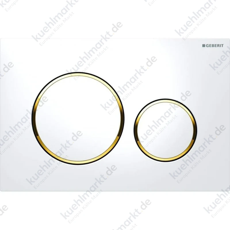 Geberit Sigma20 Betätigungsplatte für WC-Abläufe Weiß 115.882.KK.1