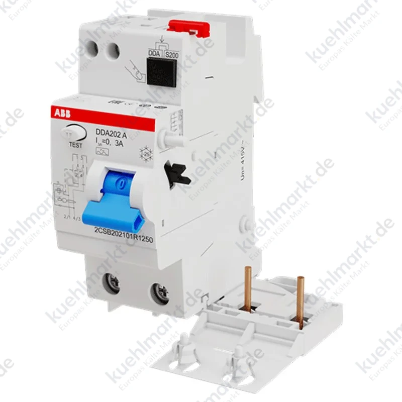 ABB DDA202 FI-Block 2P 40A 300mA Typ A 2 Module B427961