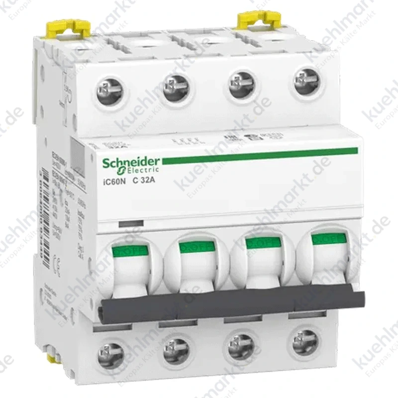Schneider LS-Schalter 4P 32A 6KA C 4 module A9F79432