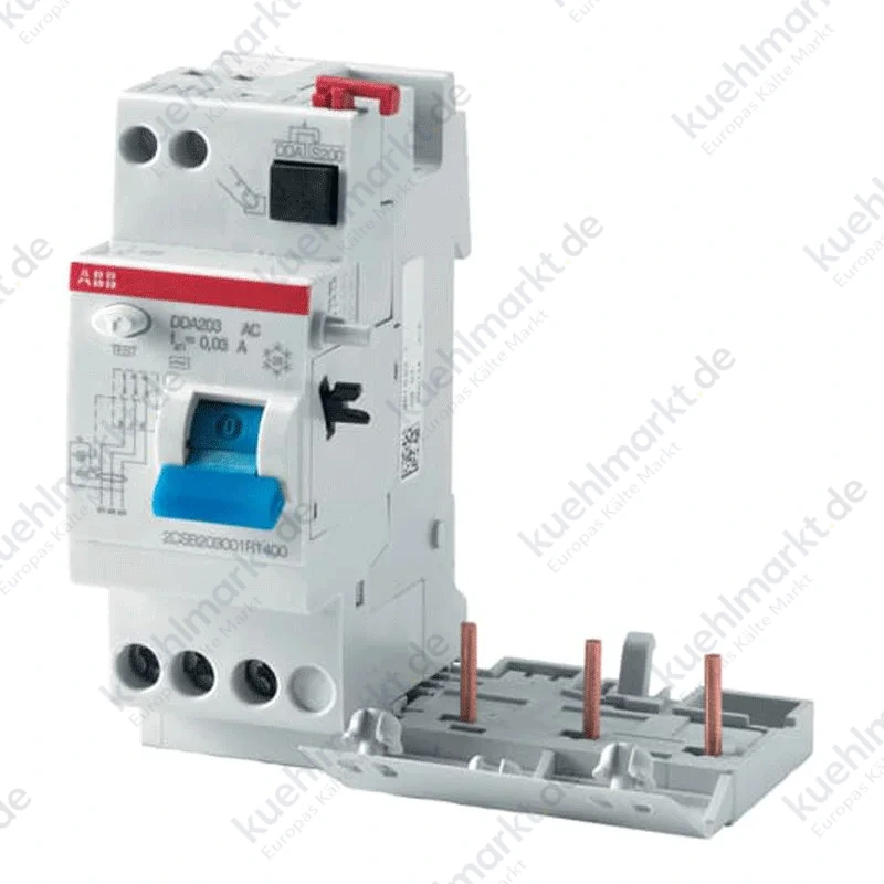 ABB DDA203 FI-Block 3P 40A 30mA AC Typ 2 Module B427926