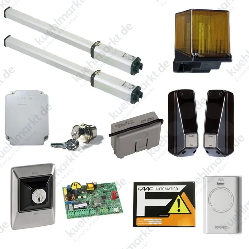 Faac Doppeltes Drehtor-Kit 230V 412 LeaderKit 105633445