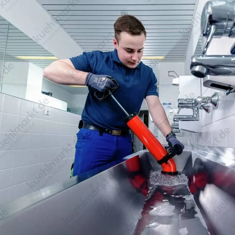 Rothenberger ROPUMP Rohrreinigungspumpe für Spülbecken und Duschen WC 072070X