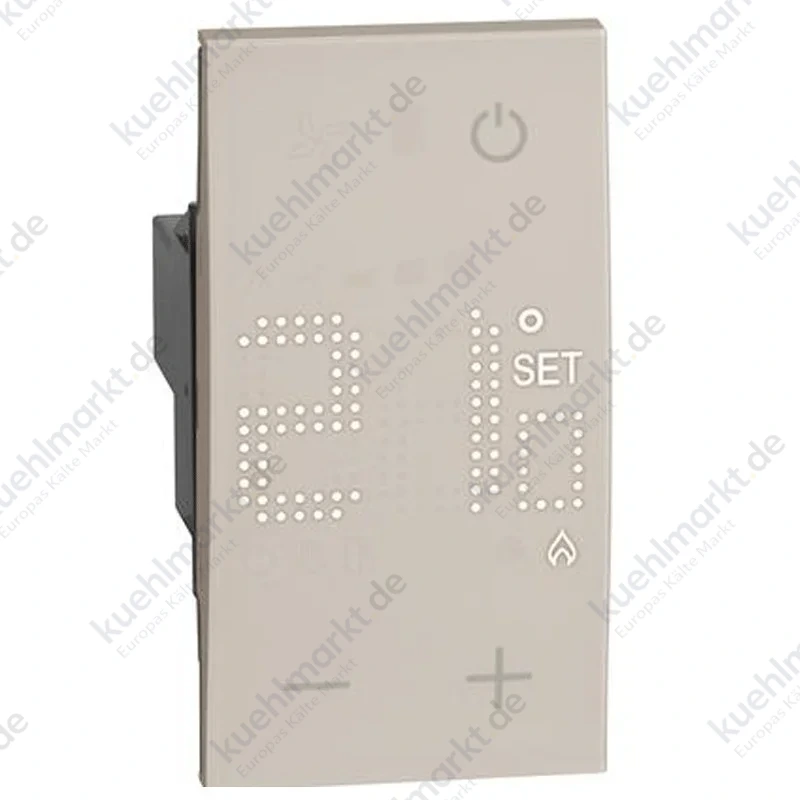 Elektronischer Raumthermostat Bticino Living Now 230V sand KM4441