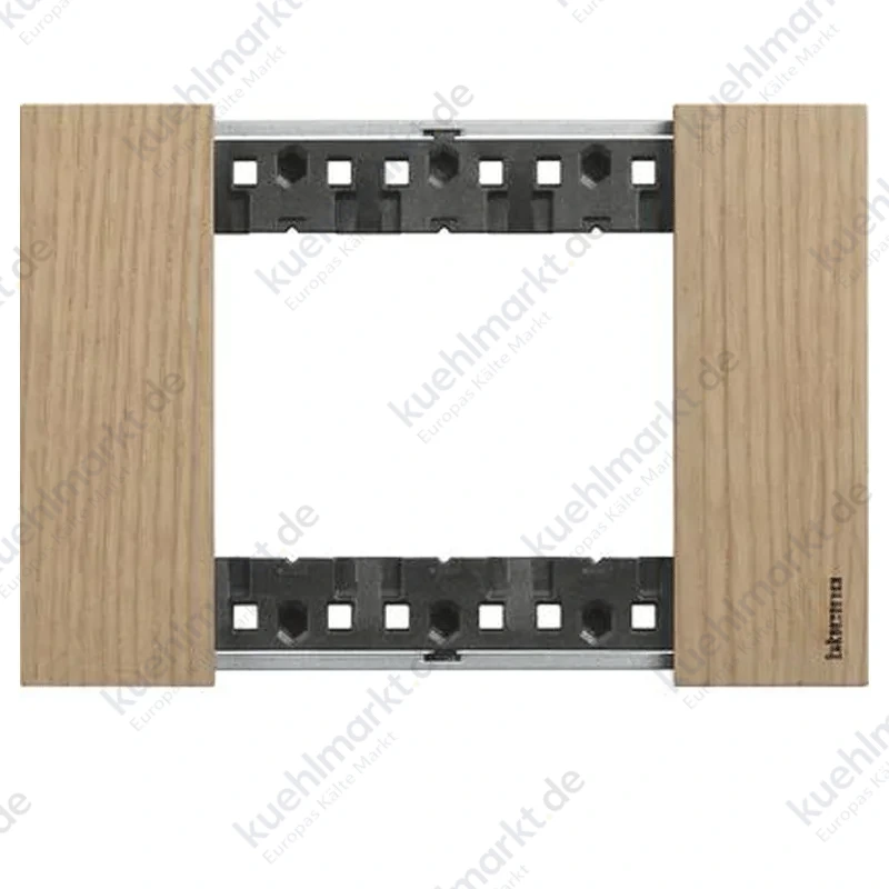 Bticino Living Now Platte für 3 Modulen Farbe: Eichenholz KA4803LM