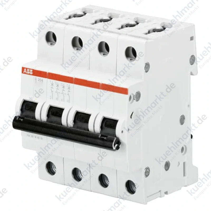 ABB LS-Schalter 16A 4P 6kA Typ C 4 Module S204