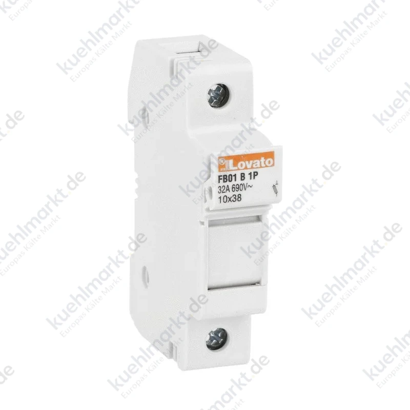 Sicherungshalter Lovato 1-polig 32A 10X38mm 1 Modul FB01B1P