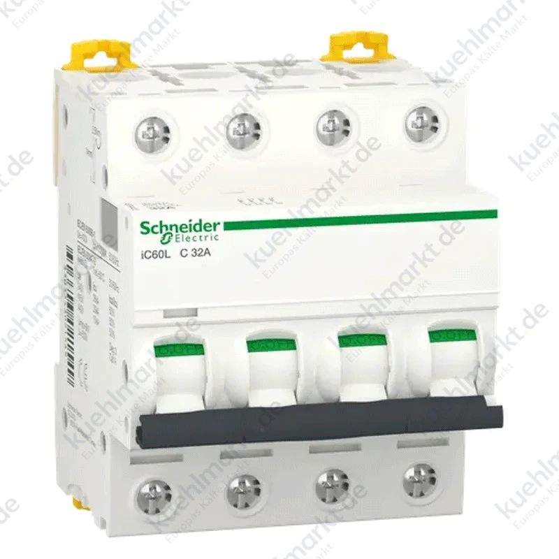 Schneider LS-Schalter 32A 4P 15KA C 4 module A9F94432