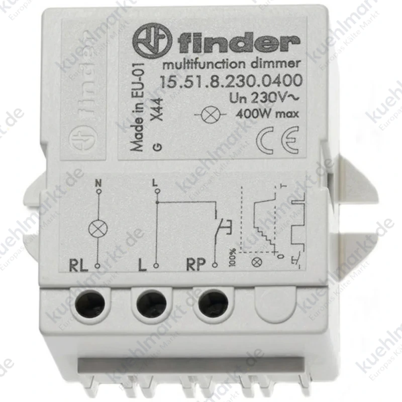 Finder Stromstoßrelais mit Dimmer 230V 15.51.8.230