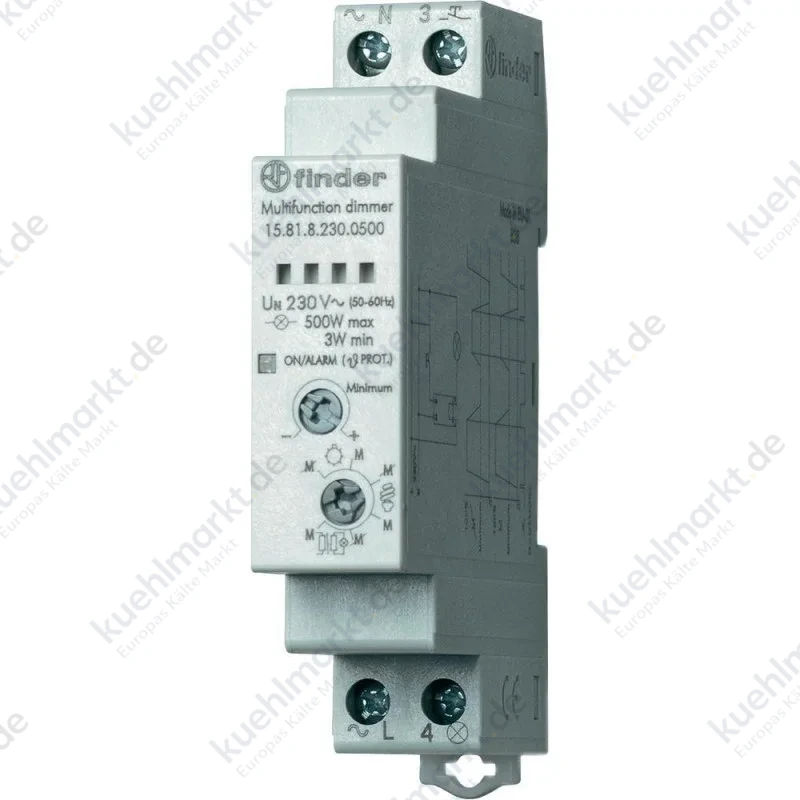Finder Universal-Dimmer auch für LEDs DIN 230V 15.81.8.230