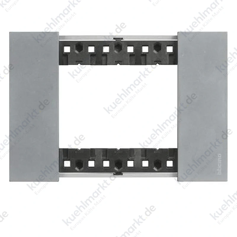 Bticino Living Now Platte, 3 Module, Farbe: Moon KA4803NW