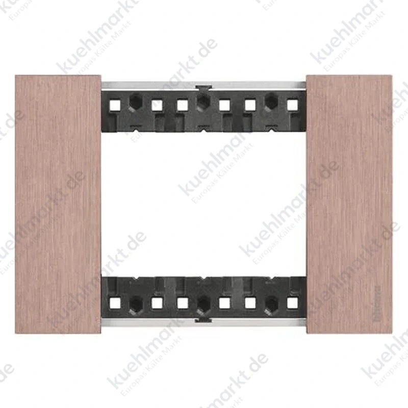 Bticino Living Now Platte, 3 Module, Farbe: Kupfer KA4803ZM