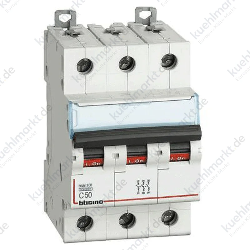 Bticino LS-Schalter 4-polig C 50A 10kA 4 Module FH84C50