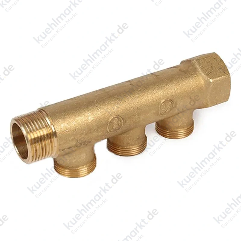 Giacomini modularer Verteiler für Sanitäranlagen A/I 1 Zoll x 16 3 Anschlüsse R580CY043