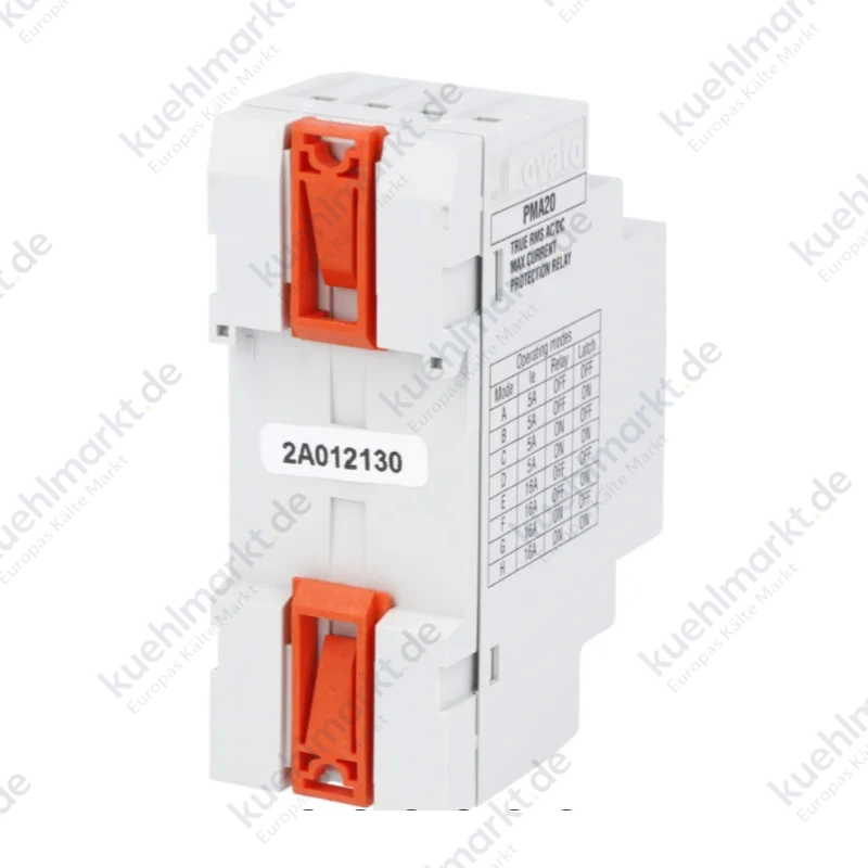 Lovato einphasig Stromrelais 5/16A 24-240V 2 Module PMA20240