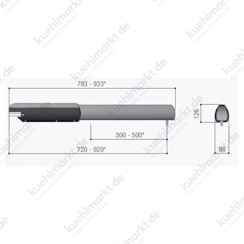 Kit Came Automatisierung Drehtor 3mt 230V 001U7090