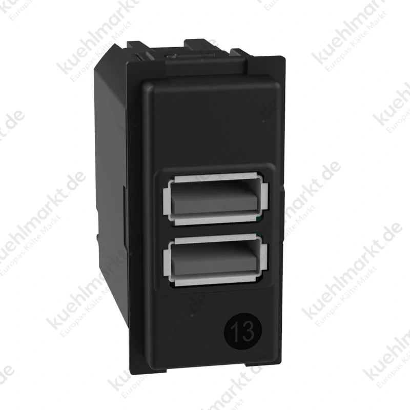 Bticino Living Now Doppel USB Steckdose Typ A 1M K4191AA
