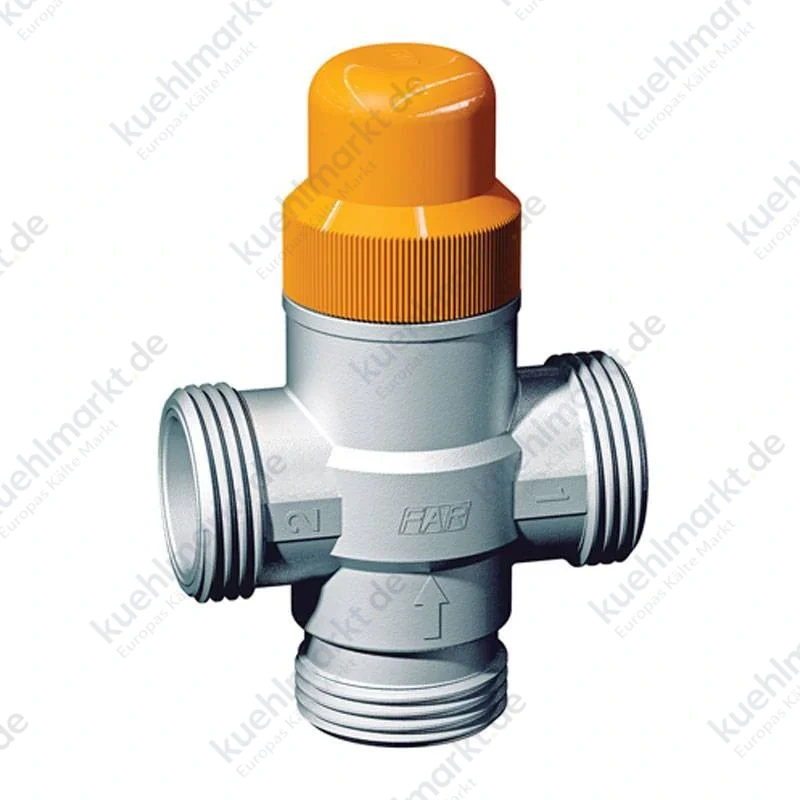 Thermostatisches Umschaltventil Far 3959 1" A verchromt für Solaranlagen 3959 1