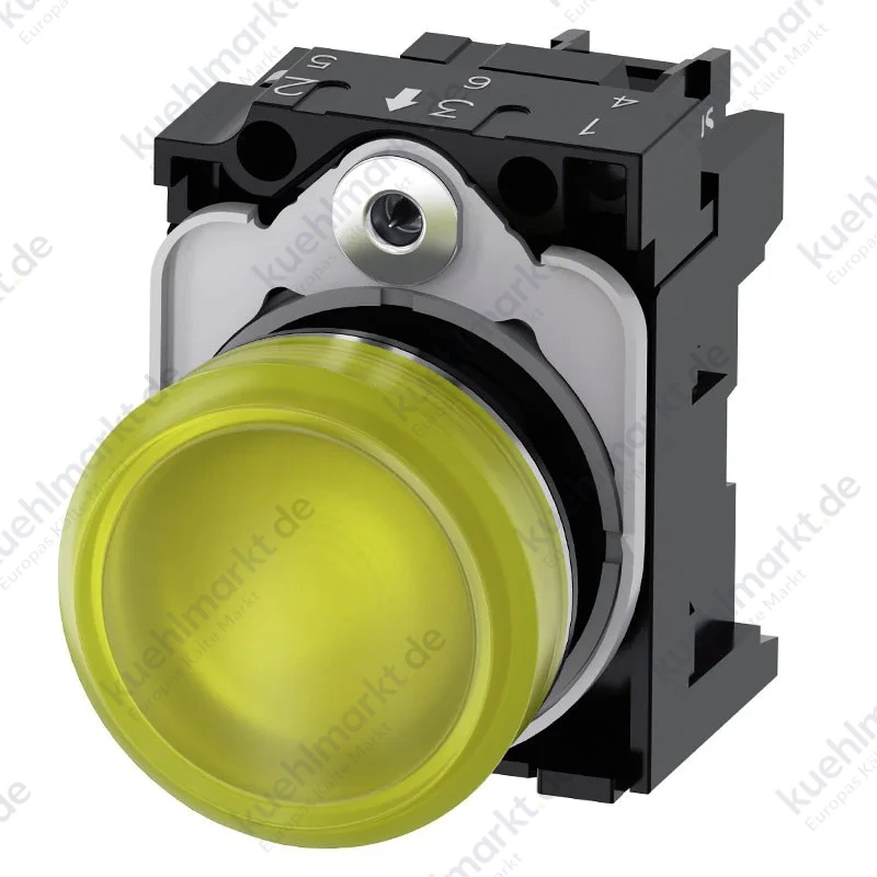 Siemens Blinkleuchte gelb LED 24V 22mm 3SU11526AA301AA0