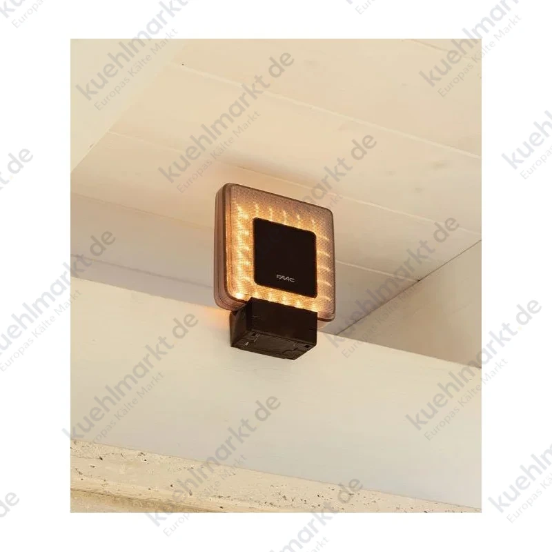 Faac XLED LED-Leuchte 230-115-24V mit integrierter Antenne 410029