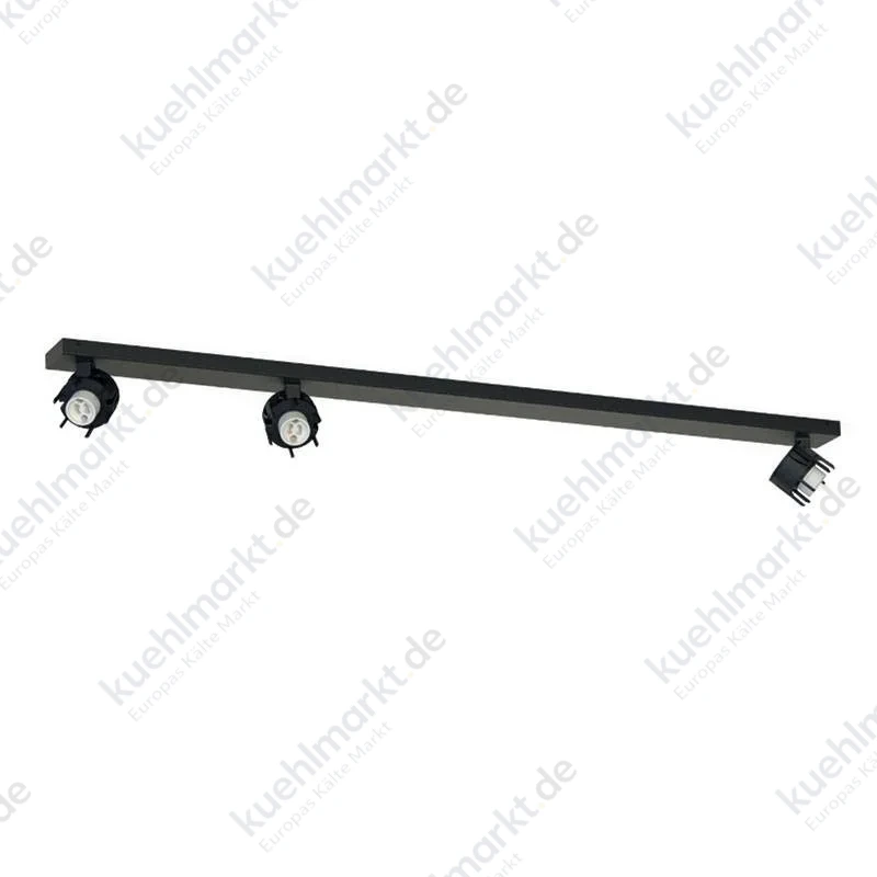 Novalux GU10 verstellbare Wandstrahler L 800 mm schwarz 112405.02