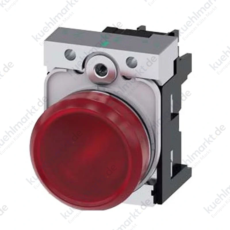 Siemens rote LED-Blinkleuchte 230V 22mm 3SU11566AAA0
