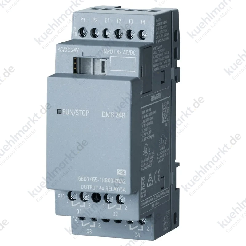 Siemens LOGO! Erweiterungsmodul DM8R 24VAC/DC 6ED10551HB000BA2