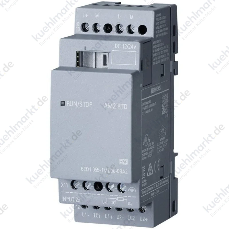 Siemens LOGO! Erweiterungsmodul AM2 RDT 2AI 6ED10551MD000BA2