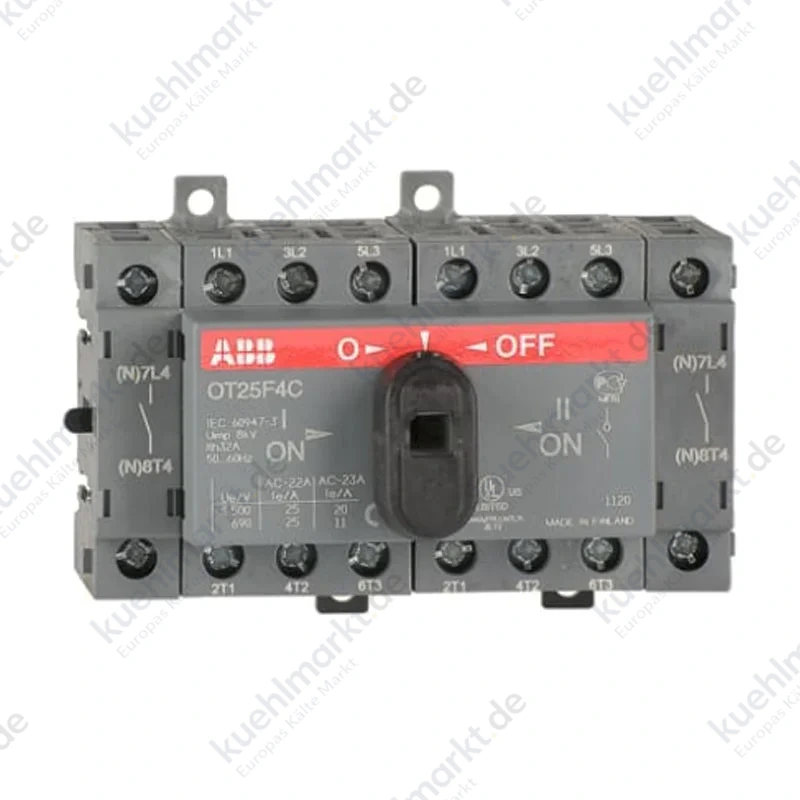 Abb Lasttrennschalter OT25F4C 25A 4P IP20 EE 238 0