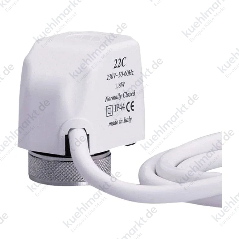 Elektrothermischer Stellantrieb für Watts-Heizkörper 22C 230V NC 4 Drähte 22C230NC4