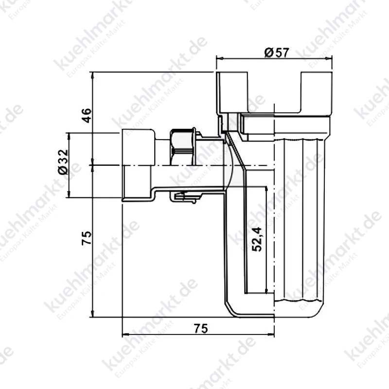 Watts Siphon-Kit für Sicherheitseinheiten von Kesseln und Warmwasserspeichern 7092315