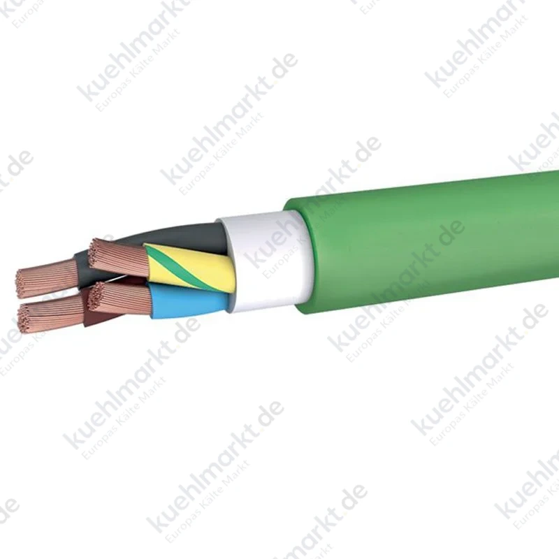 Kabel Doppelt isoliert Afumex 3X1,5mmq 1 Meter Gelb Grün FG16OM163G1,5