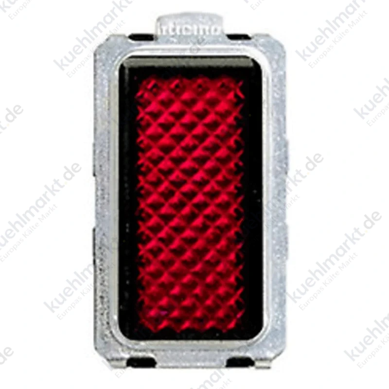 Bticino Lampenfassung mit Diffusor, rot, serie Magic 5060R