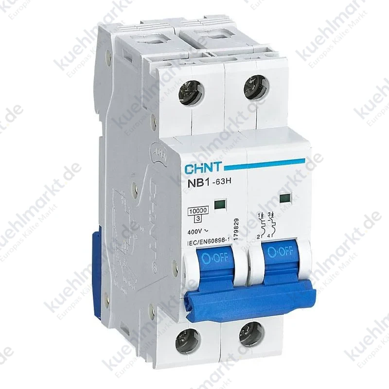 Chint Leitungsschutzschalter NB1-63H 2P 32A 10kA C 2 Module 179831