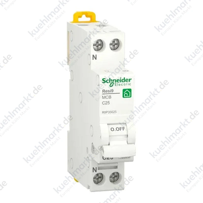 Schneider LS-Schalter 25A 1P+N 4,5 kA 1M R9P35625