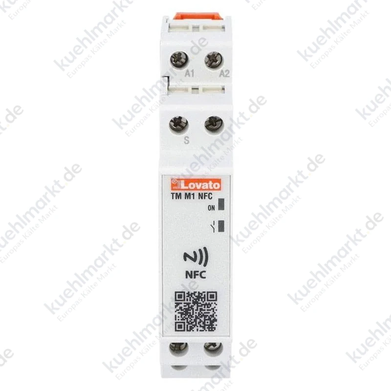 Lovato Multifunktions-Multiskalen-Zeitschaltuhr 1 Kontakt 12/240V AC/DC TMM1NFC