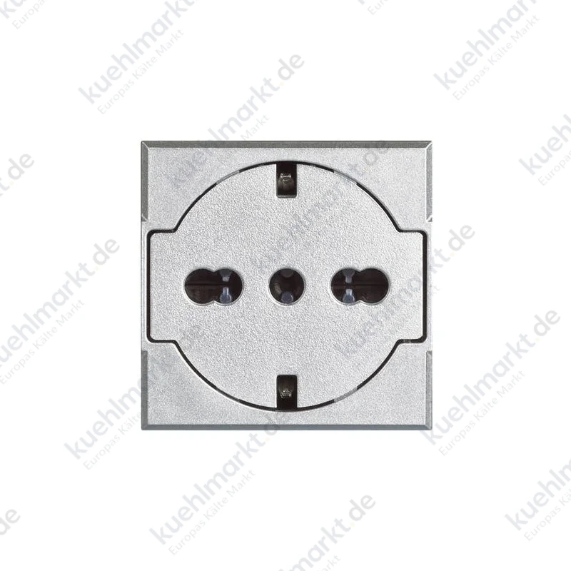Bticino Axolute FLAT Schuko-Steckdose mit Absicherung Tech 10/16A HC4140/16F
