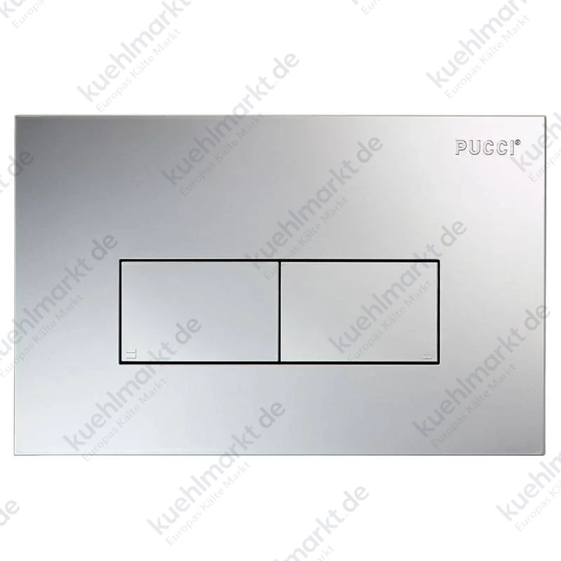 Pucci Eco Linea Betätigungsplatte für Spülkästen satiniert 80130569