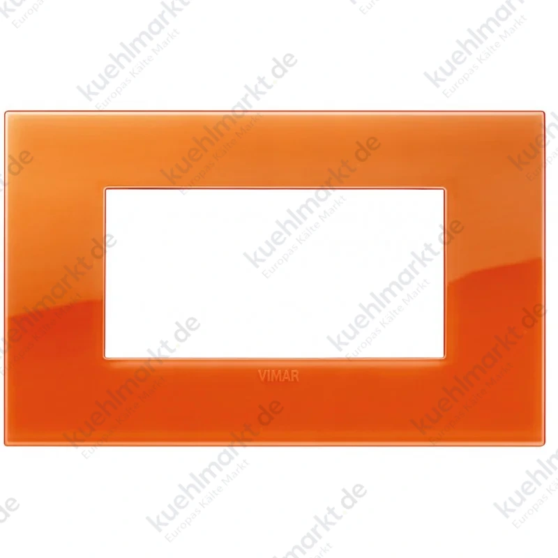 Vimar Arke Platte 4 Module klassische Reflex Orange 19654.63