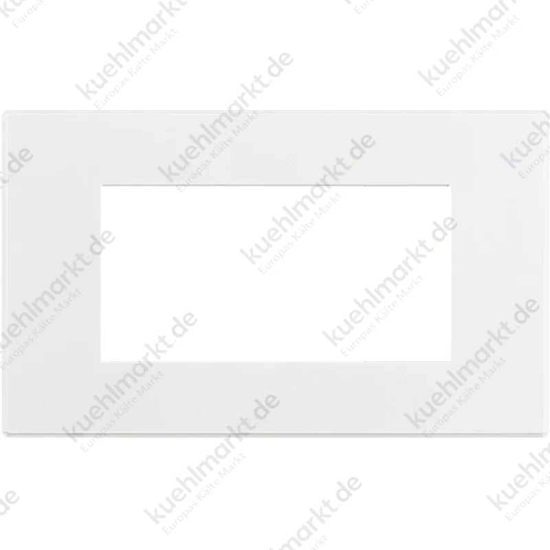 Bticino Axolute AIR Abdeckrahmen 4 Module Lackierbar mattweiß HW4804AW