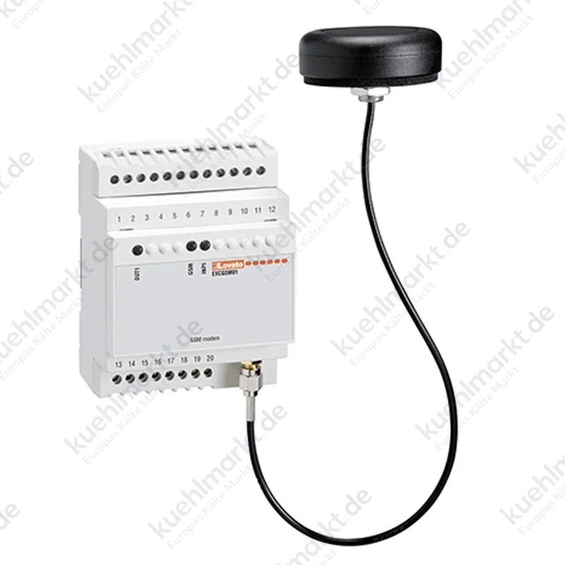 Lovato GSM Modem für die Fernsteuerung per SMS EXCGSM01