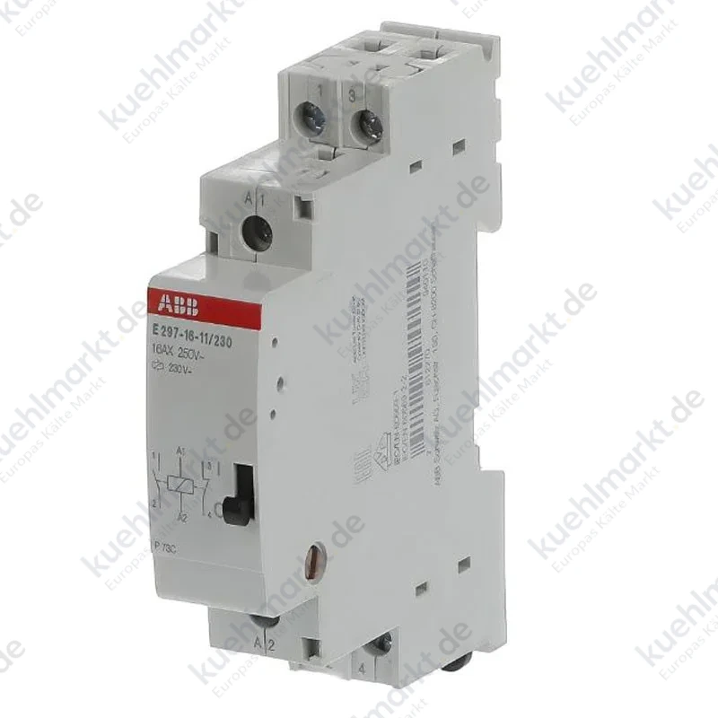 Abb E297 Installationsrelais 16A 230VAC 1NO + 1NC M094011