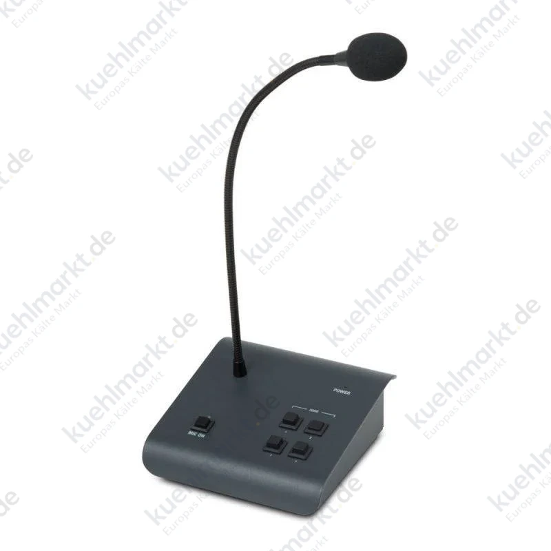 Notifier 4-Tasten Analog-Mikrofonstation ABT-M04N