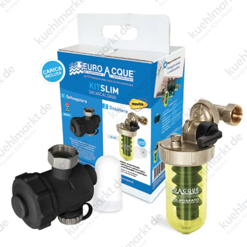 Euroacque Slim Set Ablenkungsfilter und Polyphosphat-Spender KITDUOV2