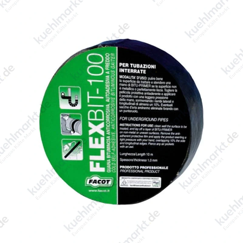 Facot Flexbit-100 Elastomer Dichtband h100mm x 10 Meter FLCENTO0100