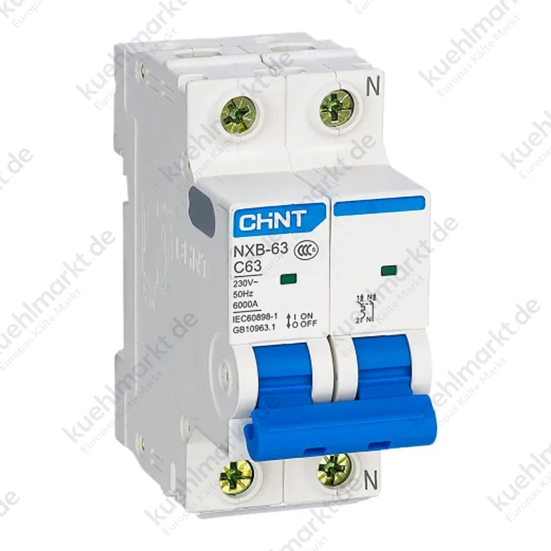 Chint Leistungsschalter NXB-63S 1P+N 16A 4,5kA C 2M 296749