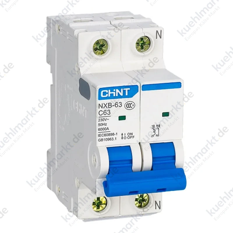 Chint Leistungsschalter NXB-63S 1P+N 20A 4,5kA C 2M 296750