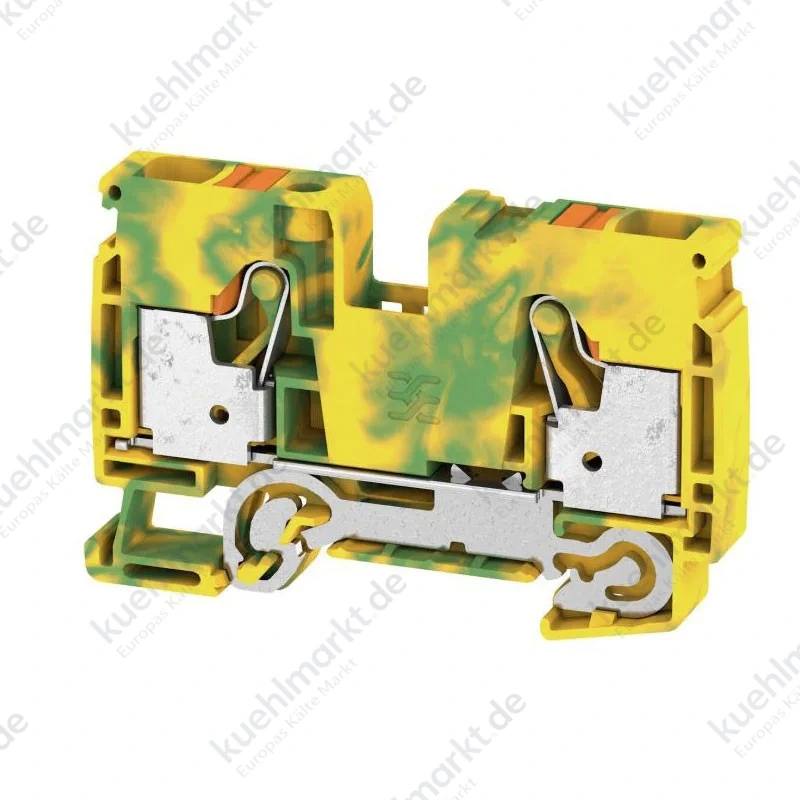 Weidmuller Durchgangsklemme Push-In 10mm² gelb/grün