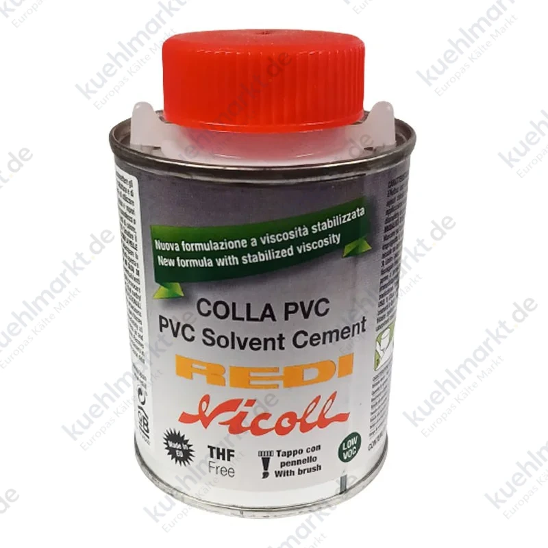 Redi PVC Kleber für Rohre mit Pinsel 250 ml COLLA25