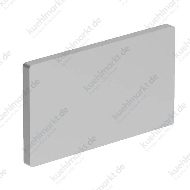 Lovato versilbertes neutrales Gravurschild für LPX LPXAU108